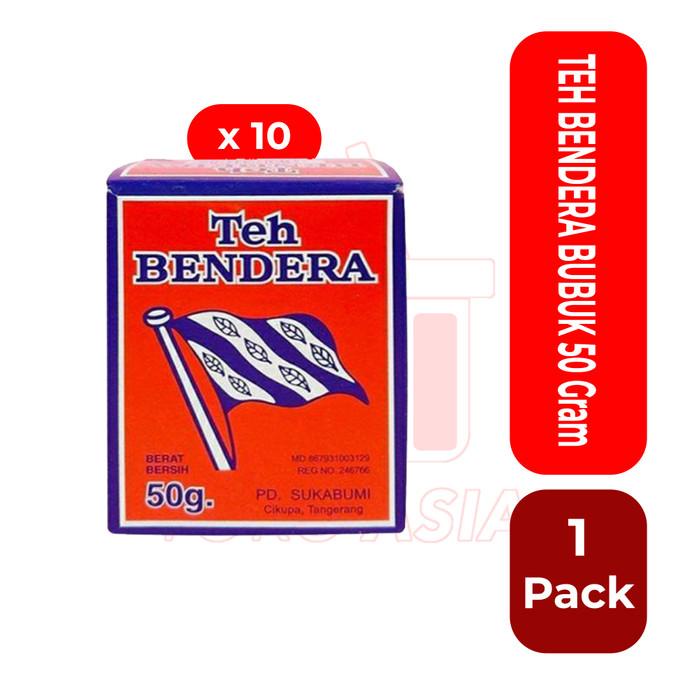 

paling diminati] TEH BENDERA BUBUK 50G 1 PACK