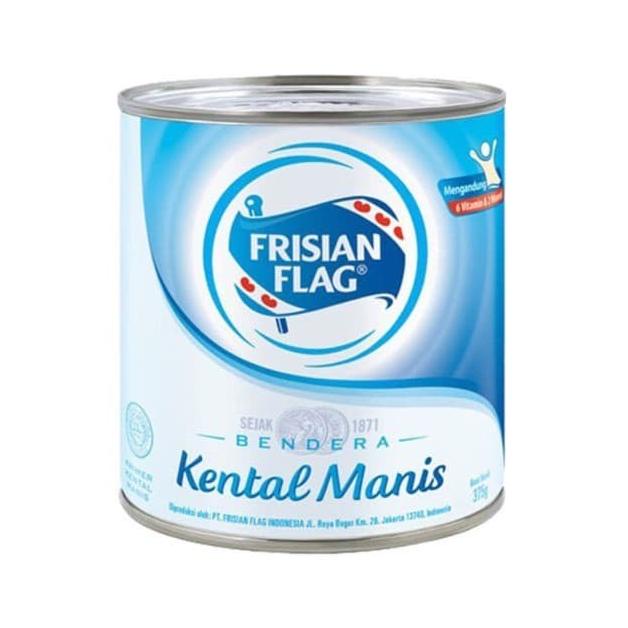

langsung order saja] Susu Bendera Frisian Flag Kaleng Putih 370gr Dus isi 48pcs