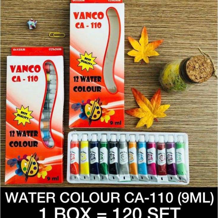 

➙Diskon Promo✮ 6BWFN cat air 12 warna 9 ml vanco setara vtec set F50 ➬Terlaku.