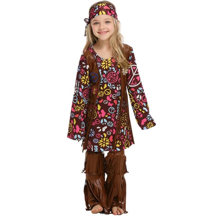 girl GYPSY costume halloween costume fortune teller kostum anak hen05