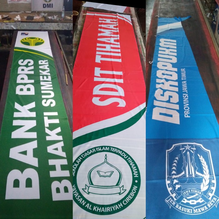 Umbul Umbul Custom Umbul Umbul Logo Tantinseller