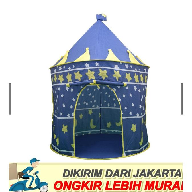 Tenda Anak Model Castle Kado Mainan Kastil Castle Kids Portable AN8109