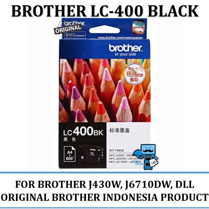 Tinta Brother LC-400 Ink Tinta Original Brother (Black)