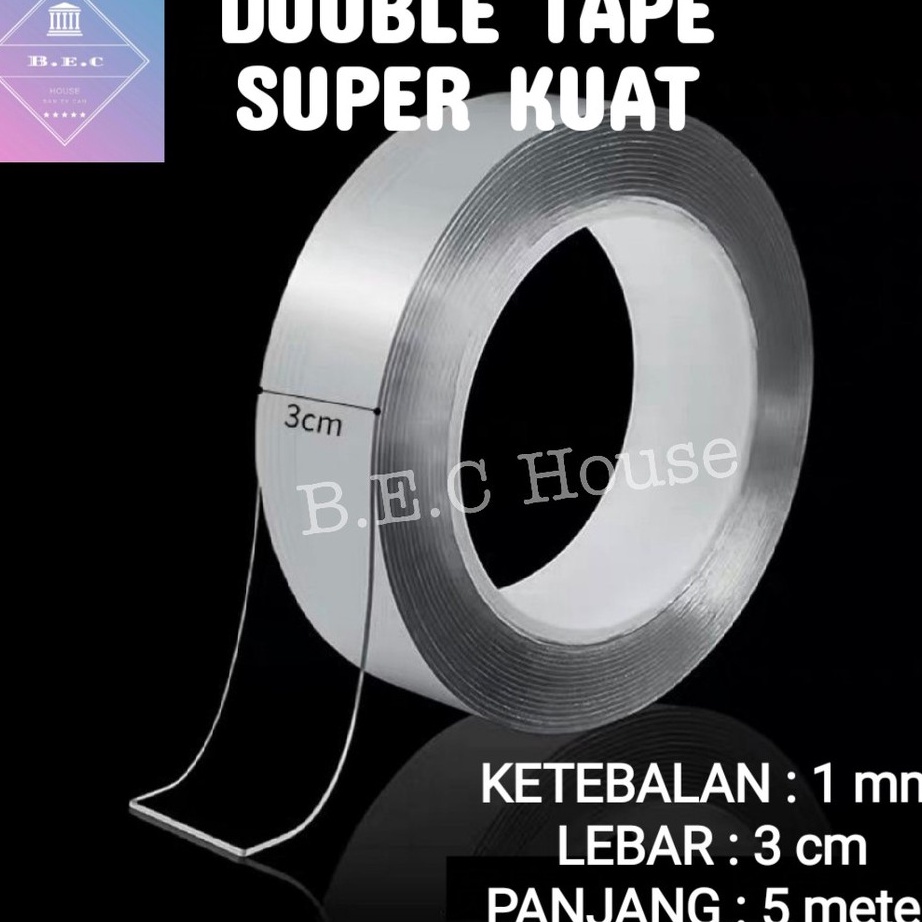 

Terbaru✱➭ WWMI8 [180gram][1mmX5meter] Double Tape Nano Tape Ivy Grip Tape Isolasi Selotip 2 Sisi Kuat Dicuci R88 ✲Ready