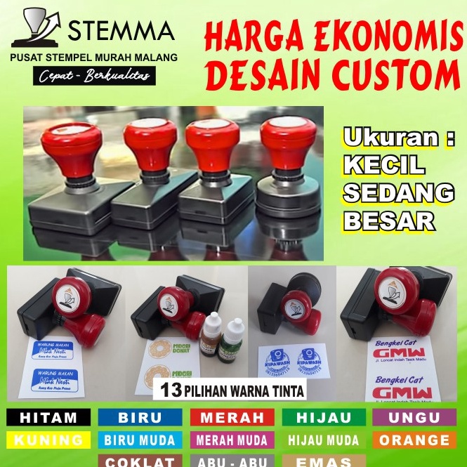 

❃Ready Stock➩ EPKEB Stempel Custom Murah I Stempel flash warna I Flash Stamp I Stempel Otomatis Tanpa Bantalan I97 Best Product