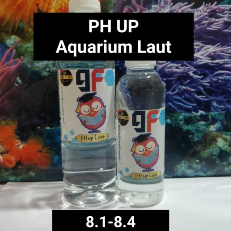 ph up aquarium laut menaikan PH air laut 100ml