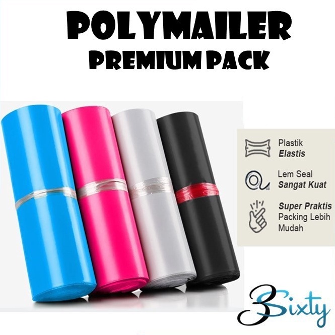 

>XG34448< PLASTIK POLYMAILER PREMIUM TEBAL WARNA LENGKAP LEM Kantong Amplop Packing Online Shop TERMURAH