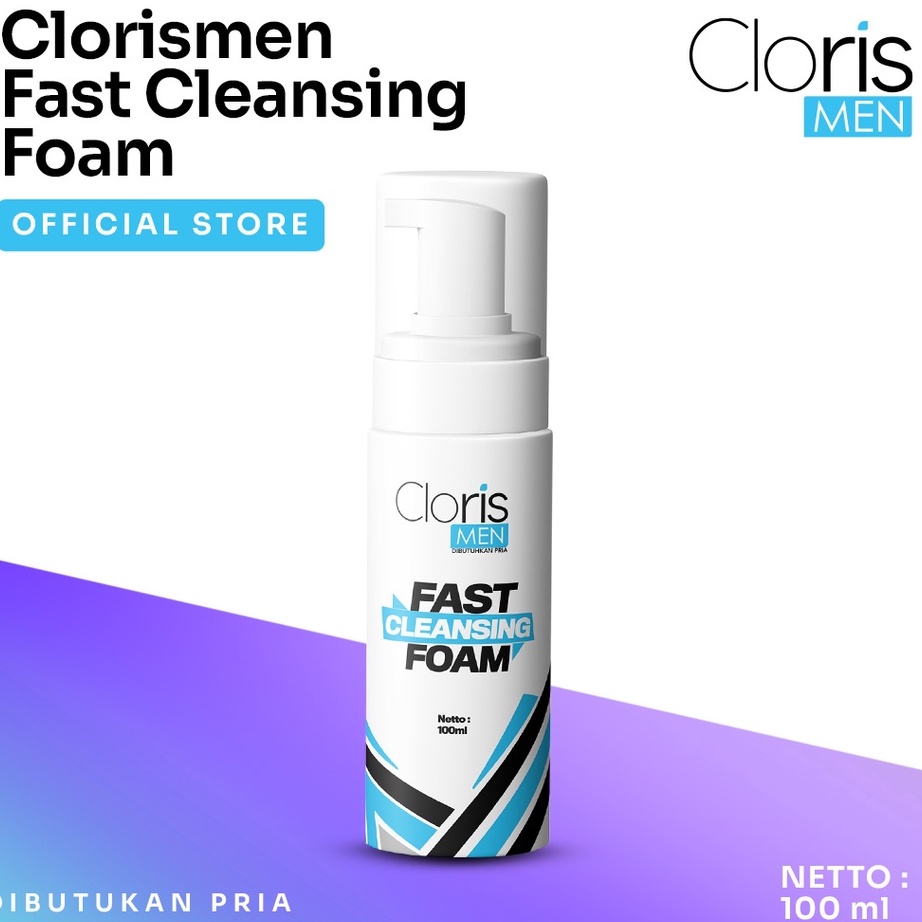Produk Keren Clorismen Fast Cleansing Foam - Sabun Cuci Muka Pria Atasi Kulit Berminyak