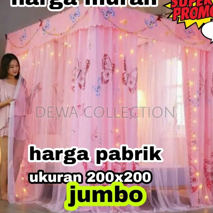 Terupdate KELAMBU ANTI NYAMUK JUMBO KELAMBU DEWASA KELAMBU TEBAL KELAMBU TIDUR Terlaris