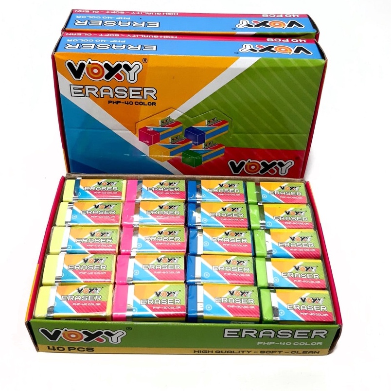

KT71LI62 Harga Grosir (per packs/kotak 40pcs) Penghapus Pensil ERASER ➯Kirim Langsung
