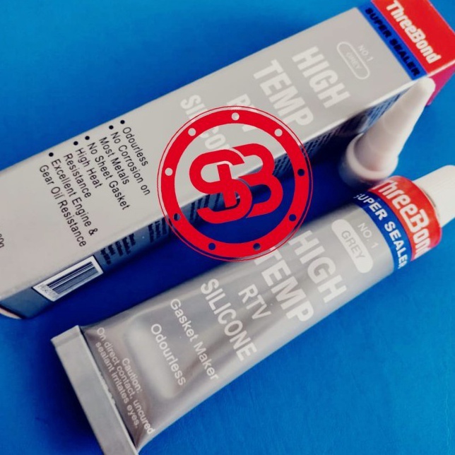 

☍Buruan Beli 9LDNL Lem Threebond SUPER SEALER NO.1 HIGH Temp RTV Silicone Grey ( Abu Abu ) 30gr H41 ✸Laris
