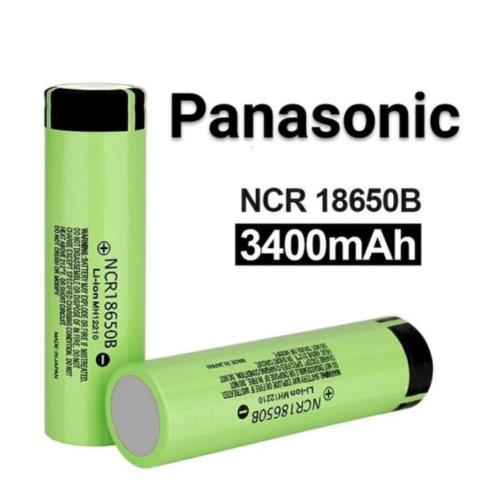 Terlaris Baterai Ncr18650B Ncr 18650 B Panasonic Asli Original