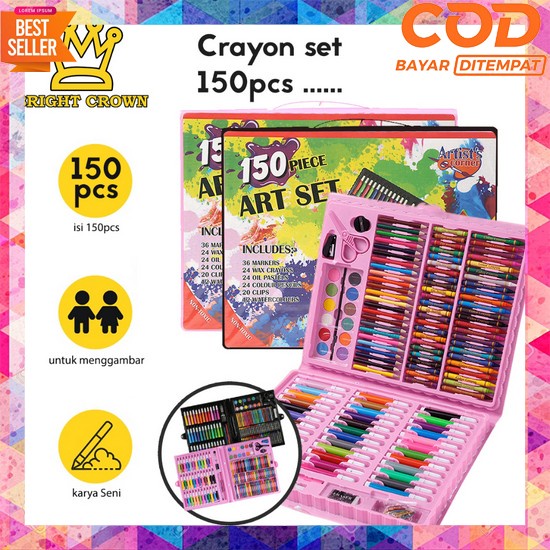 

Alat Lukis Set Super Mega Art 208 Pcs Crayon Oil Paste Pensil Warna Crayon Mewarnai Anak 12 Warna Crayon Murah Set Alat Mewarnai Dan Melukis Lengkap Oil Pastel Crayon Art Set 208 Pcs Krayon Pencil Warna Alat Mewarnai Ana Bright Crown Pensil Warna Cray