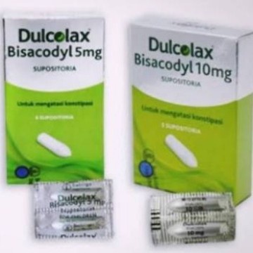 Obat Konstipasi Dulcolax Suppositoria 5mg dan 10mg (1 Suppo)
