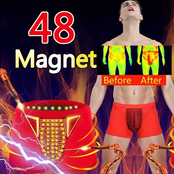 Best Seller Magnetic Therapy Health Care Boxer Terapi Magnet Celana Boxer Pria Men