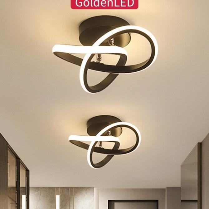 @#@#@#] COD Golden LED Lampu Plafon 3Warna LED Ceiling Light Lampu Hias Rumah