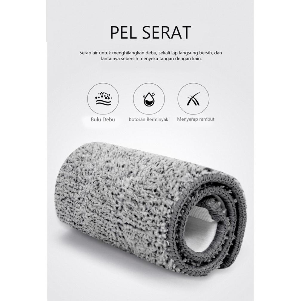 Sale Mm - Refill Kain Pel Microfiber Kain Pel Ultra Mop 32 X 12 Cm Kain Pel Microfiber Refil Baru Mu