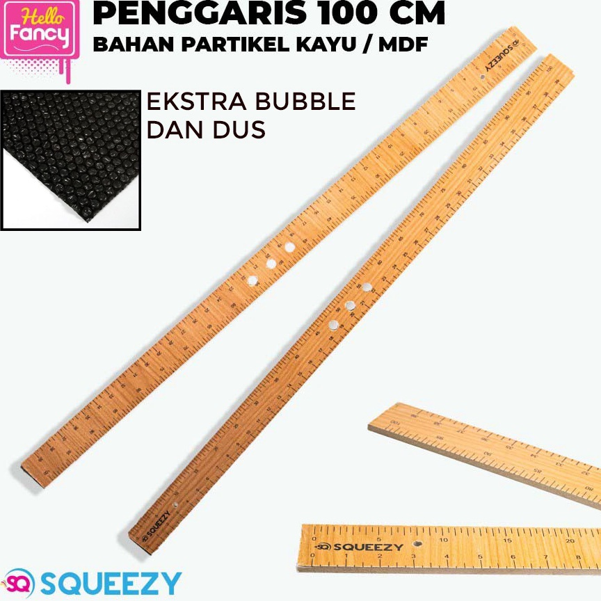 

Penggaris Panjang / Penggaris Kayu 100cm / PARTIKEL KAYU / MDF CCKY100 c6hgv
