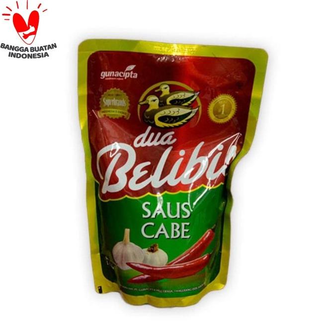 

2 BELIBIS SAUS CABE POUCH 1KG