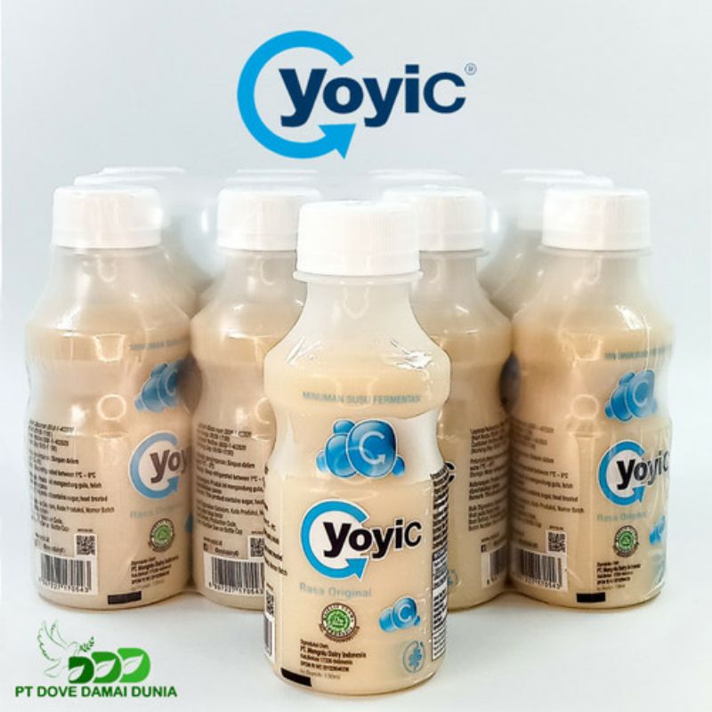 YoyiC minuman susu fermentasi 130ml (harga untuk 1 botol)