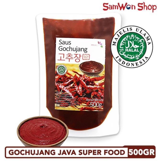 

GOCHUJANG HOT PEPPER PASTE JAVA SUPER FOOD 500GR - SAMBAL PASTA KOREA