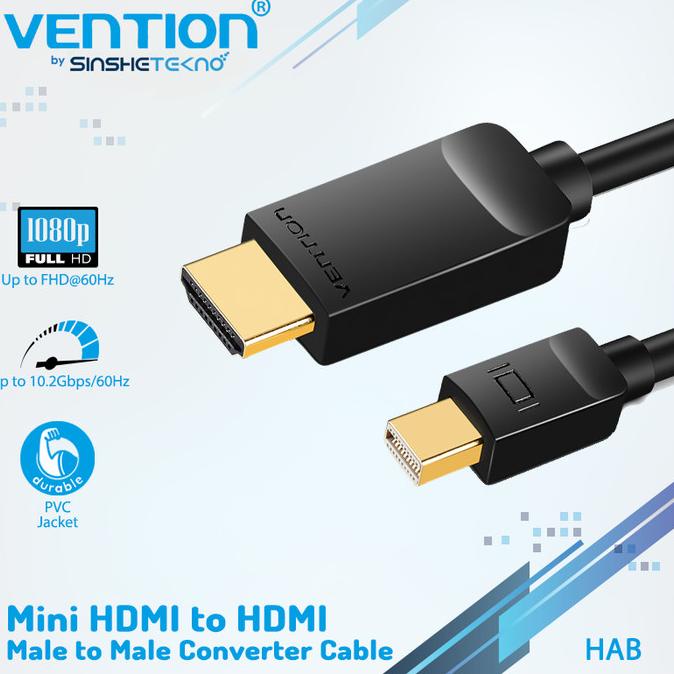 Vention Kabel Mini DP DisplayPort to HDMI