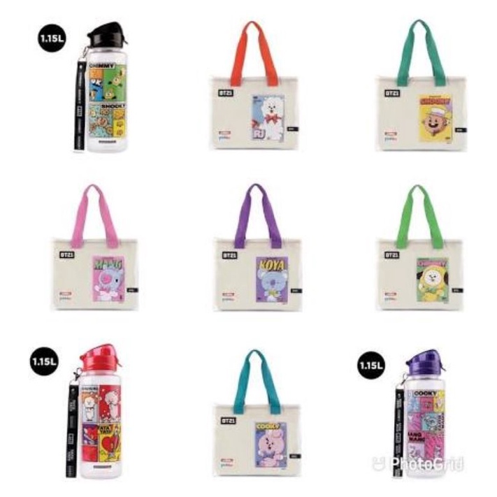 botol totebag BT21 Indomaret