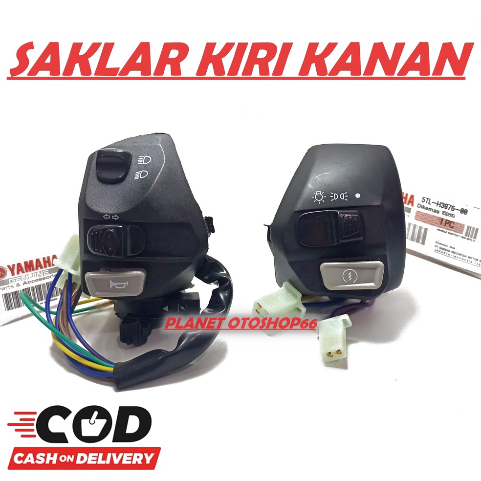 Terlarisss.. SET SAKLAR KIRI + SAKLAR KANAN MIO LAMA / MIO SPORTY /MIO SOUL / MIO J / SOUL GT / XEON