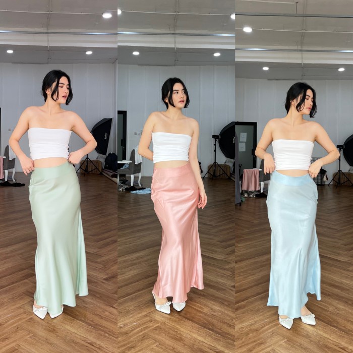 Emve - Sirene Maxi Silk Skirt - Maxi Skirt Silk