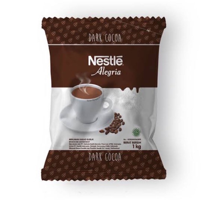

Terlaris Nestle Alegria Dark Cocoa Chocolate 1Kg