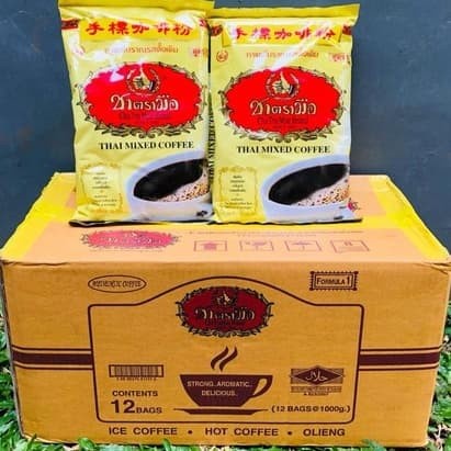 

Terlaris Kopi Thailand Chatramue Coffee 1Dus 1Kg Isi 12 Pcs