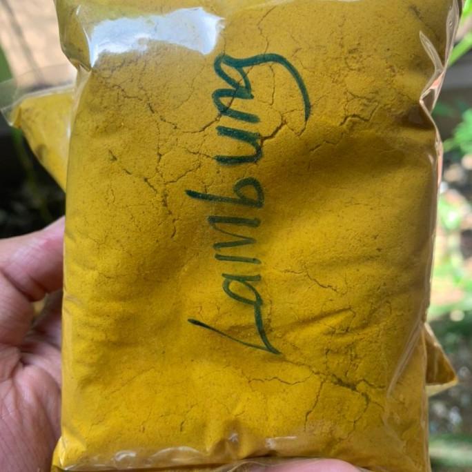 

~@~@~@~@] Obat lambung jamu kunir kuning kunyit racik Babah Kuya Original 1ons