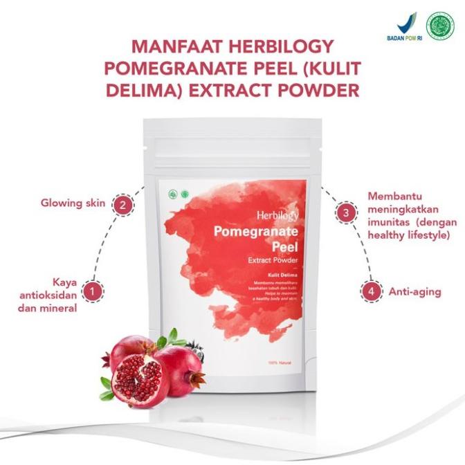 

.........] Herbilogy Pomegranate Peel (Kulit Delima) Extract Powder 100g