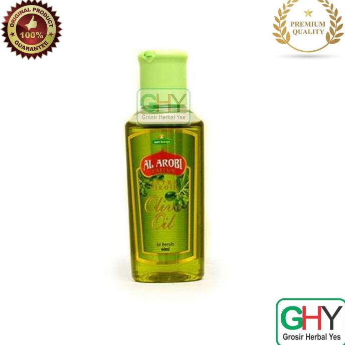 

:=:=:=:=] Minyak Zaitun (Olive Oil Extra Virgin) Al Arobi 60 ml Sari Bunga