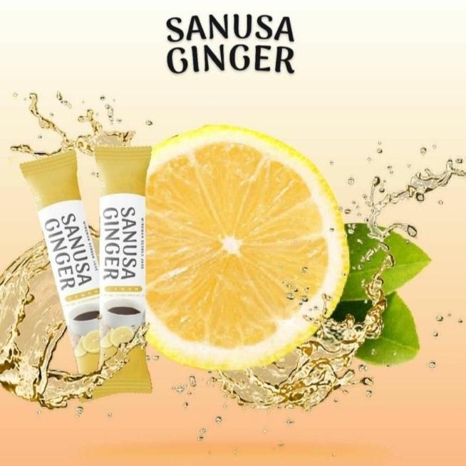 

populer] Sanusa Ginger Lemon 1 Box Isi 10 Sachet