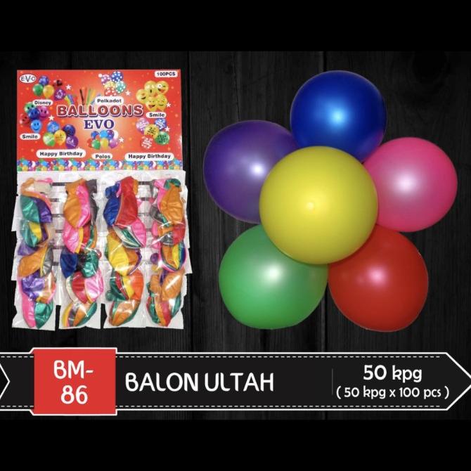 

{{{{}}] Balon renceng evo polos isi 100 renceng