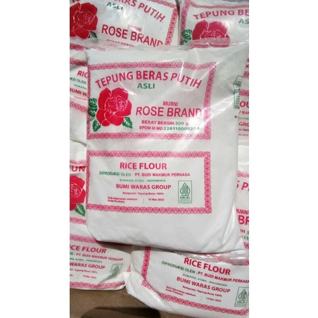 

Tepung Rose brand beras 500gr