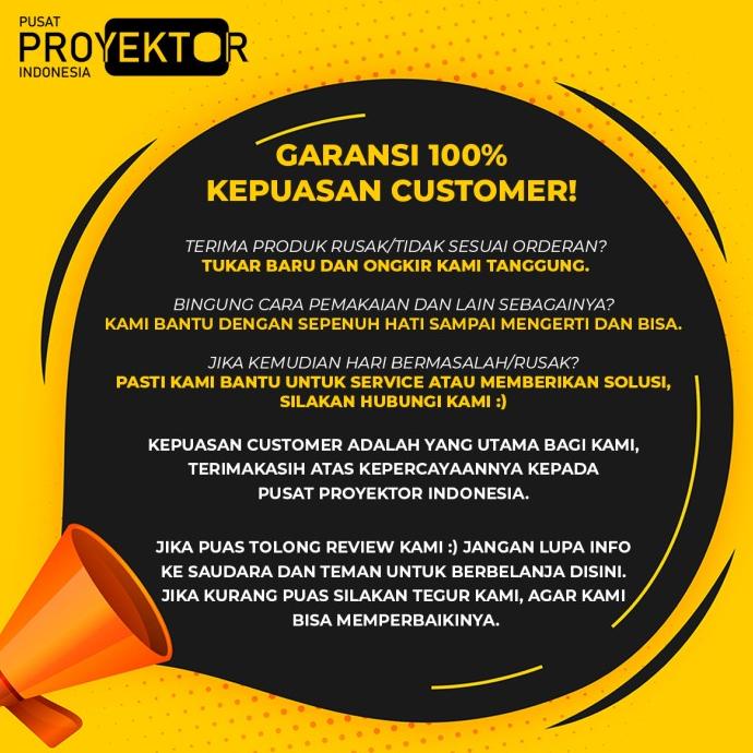 Layar Proyektor Portable 150 Inch | Simple Screen Projector