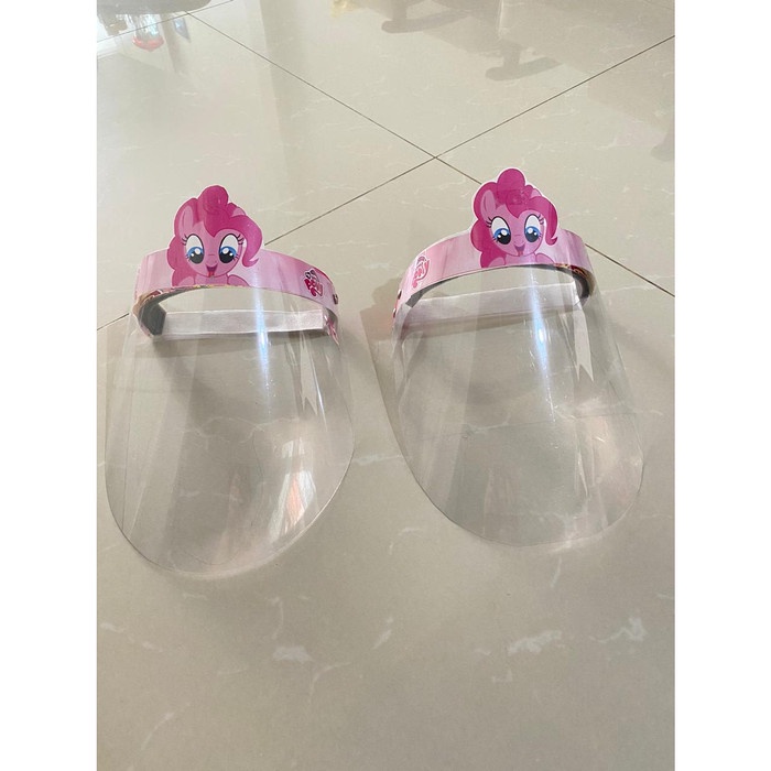 FACE SHIELD ANAK BUKA TUTUP / FACE SHIELD ANAK NAIK TURUN/FACE SHIELD - LITTLE PONY Promo