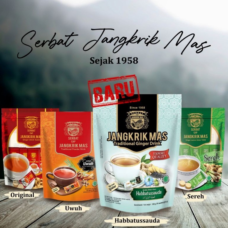 

Kepuasan Belanja SERBAT JANGKRIK MAS WEDANG JAHE UWUH SEREH HABATUSAUDA MINUMAN HERBAL MURAH