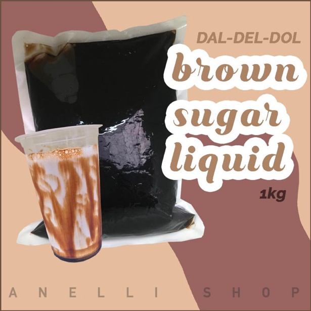 

Top Seller Dal-Del-Dol Brown Sugar Liquid / Gula Merah Cair 1 kg