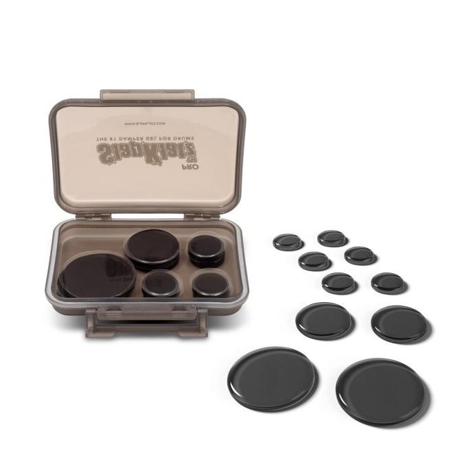 SlapKlatz Pro Black 10 Pieces of Superior Drum Gel ,BMJ