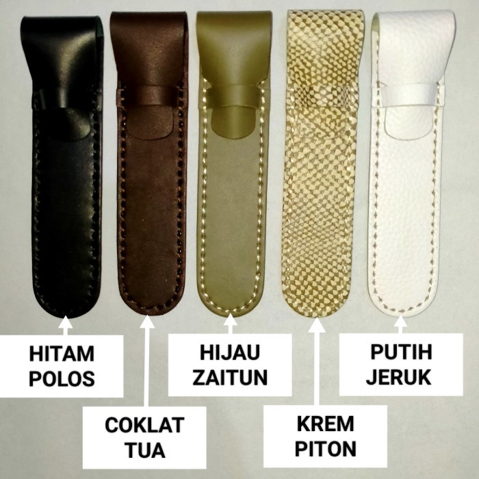 

Bestseller Pen Holder Pen Sleeve Sarung Pen With Cover - 1 Pen