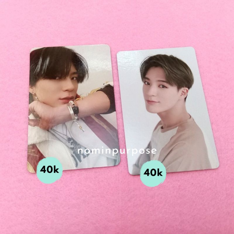 [nominpurpose ready] Official Photocard Jeno Chenle NCT Dream Hot Sauce Crazy, Pink Christmas, Binde