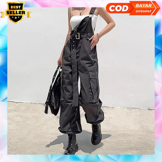 Overall Jeans Wantia Korea Jumpsuit Jeans Wantia Premium Celana Kodok Jeans Wanita Kekinian Baju Ove