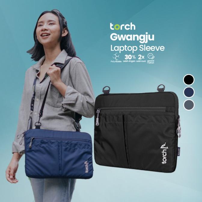 Torch Tas Selempang Laptop Anti Air - Sling Bag Laptop Slevee Gwangju