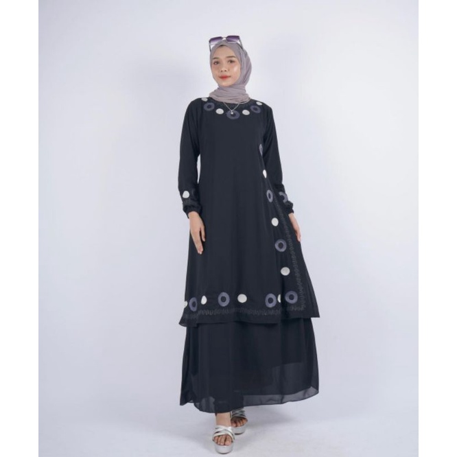 GAMIS MELAYU BORDIR SWEET BALL PREMIUM