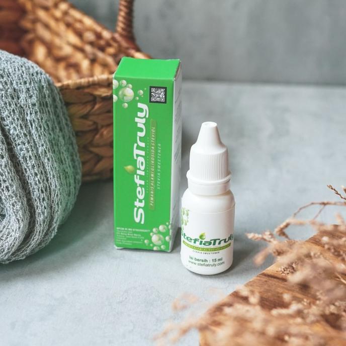 

Stefia Pemanis Alami / Gula Zero kalori Stevia 15 ml
