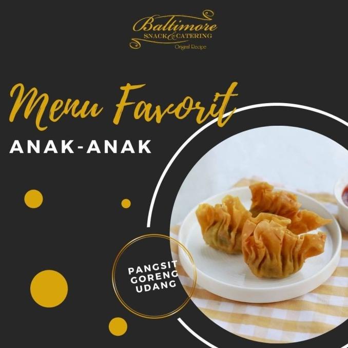 

Baru!! PANGSIT GORENG UDANG MAYO HALAL suppy resto cafe hotel