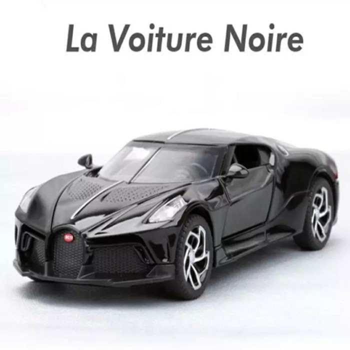 Terlaris Diecast Mobil 1:32 Bugatti La Voiture Noire